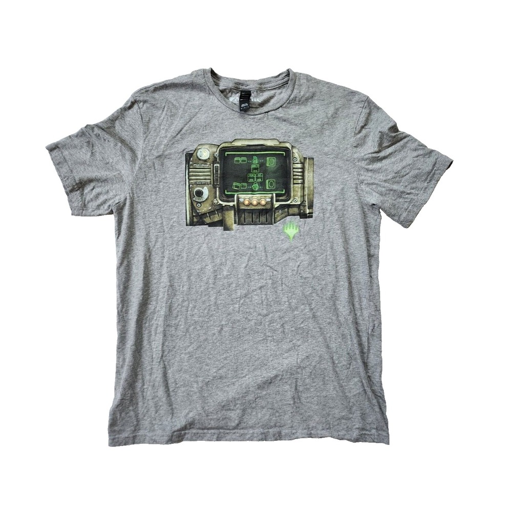 Magic‎ the Gathering Fallout Shirt Mens Medium Pipboy 3000 MTG